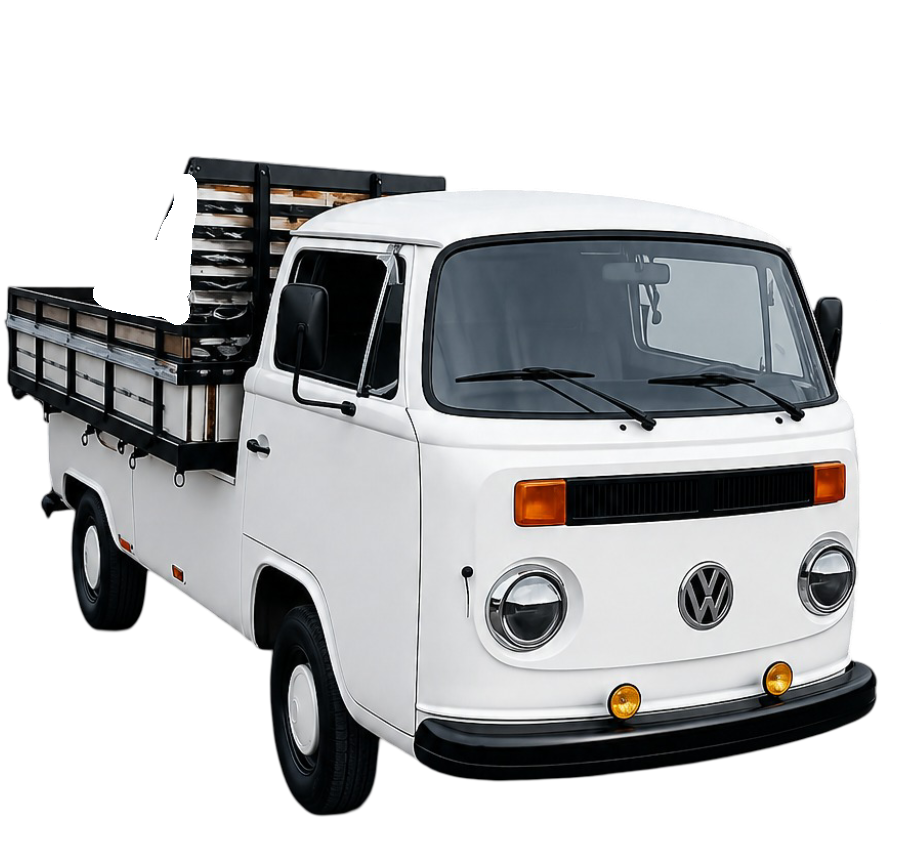 Kombi aberta para frete